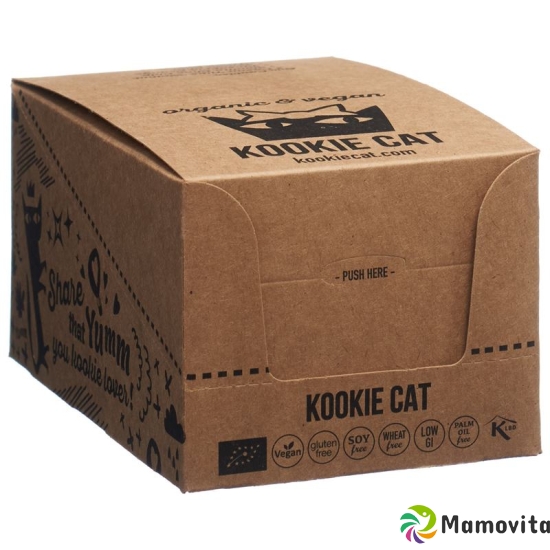 Kookie Cat Cacao Nibs Walnut Cookie 12x 50g buy online