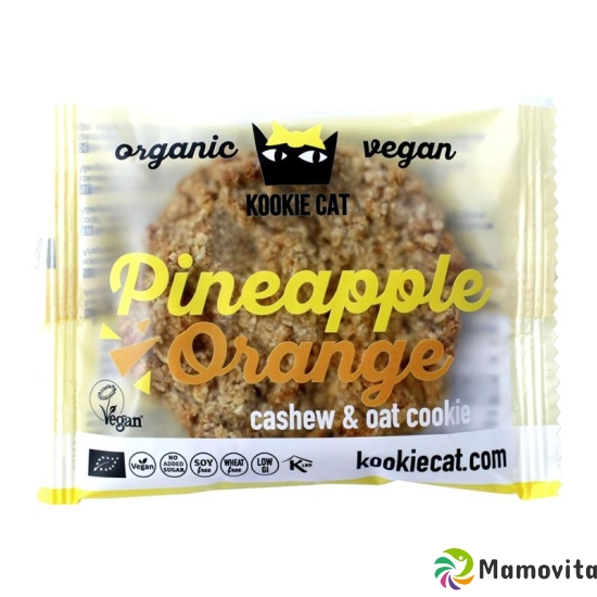 Kookie Cat Pineapple Orange Cookie 12x 50g buy online