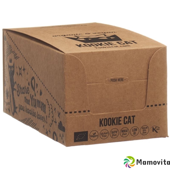 Kookie Cat Vanilla Choc Chip Cookie 12x 50g buy online