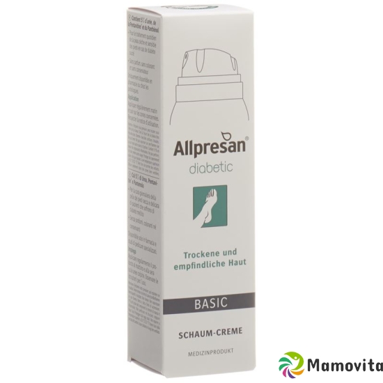 Allpresan Diabetic Schaumcr Basis 5% Urea 125ml buy online