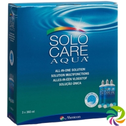 Solocare Aqua All-in-one 3 Flaschen 360ml