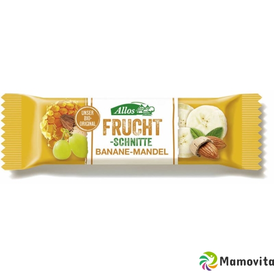 Allos Banane-Mandel Fruchtschnitte Bio 30g buy online