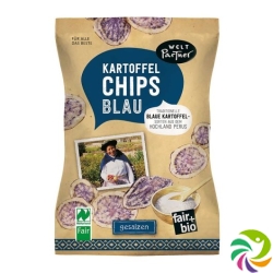 Welt Partner Kartoffel Chips Blau Bio 100g