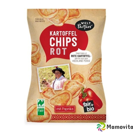 Welt Partner Kartoffel Chips Rot Bio 100g buy online