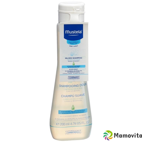 Mustela Mildes Shampoo Normale Haut Flasche 200ml buy online