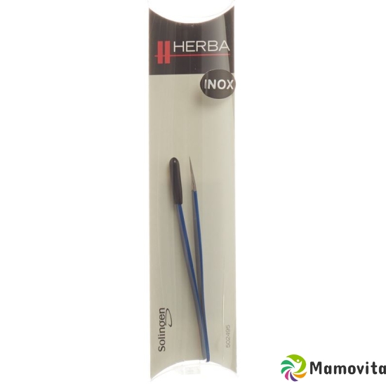 Herba Tweezers Pointed Inox Blue buy online