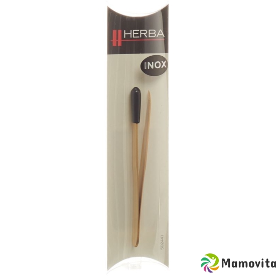 Herba tweezers inclined inox gold buy online