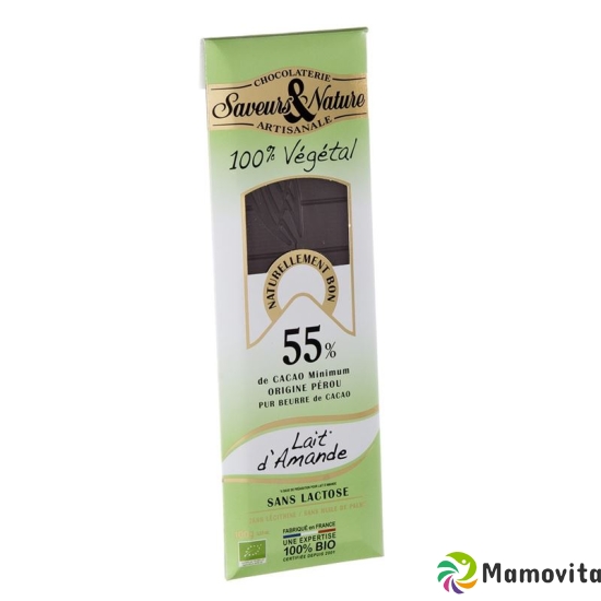 Saveurs Nature Schokolade 55% Mandeldr 10x 100g buy online