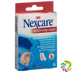 3M Nexcare Blood Stop Nasal Plugs (neu) 6 Stück