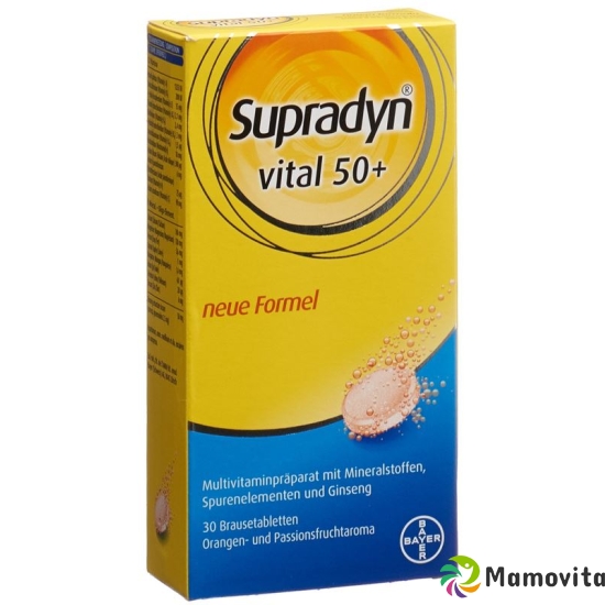 Supradyn Vital 50+ Brausetabletten (neu) 30 Stück buy online