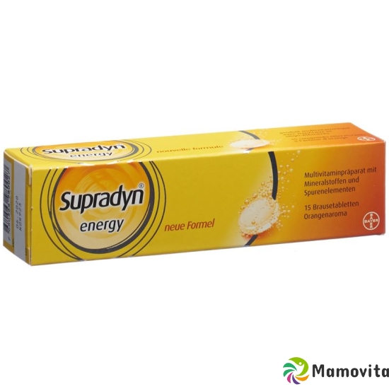 Supradyn Pro Energy-Complex Effervescent tablets 15 pieces buy online