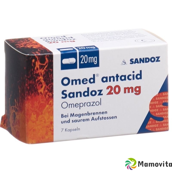 Omed Antacid Sandoz Kapseln 20mg 7 Stück buy online