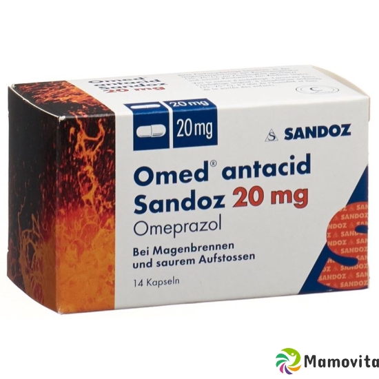 Omed Antacid Sandoz Kapseln 20mg 14 Stück buy online