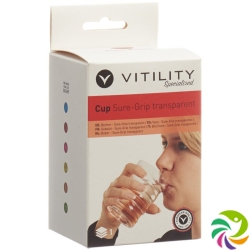 Vitility Mug Sure-Grip 200ml Transparent