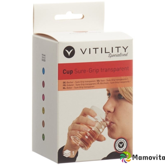 Vitility Mug Sure-Grip 200ml Transparent buy online