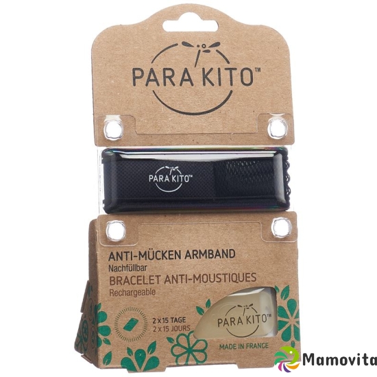 Para'Kito Wristband Mosquito Repellent Black buy online