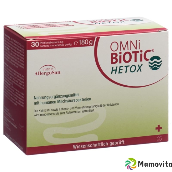 Omni-Biotic Hetox powder 30x 6g buy online