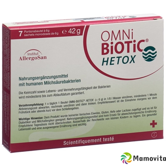 Omni-Biotic Hetox powder 7x 6g buy online