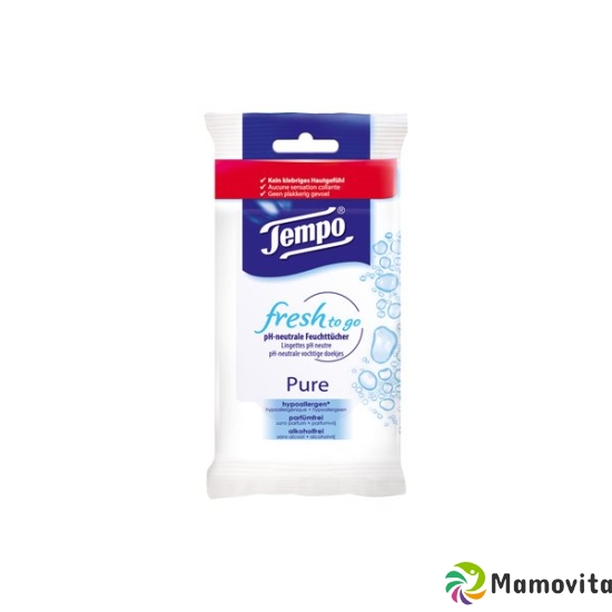 Tempo Fresh To Go Pure Tuecher 10 Stück buy online