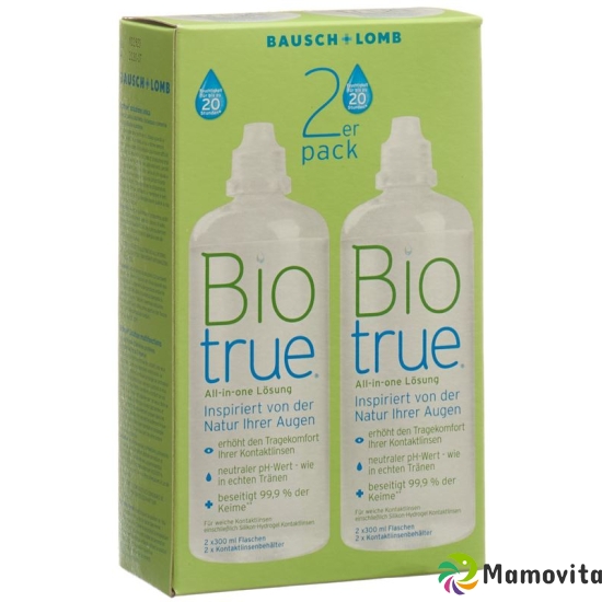 Bausch & Lomb Biotrue All-in-one Lösung 2x 300ml buy online