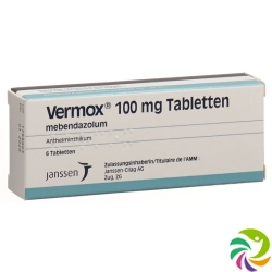 Vermox 100mg 6 Tabletten