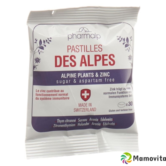 Pharmalp Pastilles Des Alpes Nachfüllbeutel 30 Stück buy online