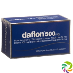 Daflon Filmtabletten 500mg 120 Stück