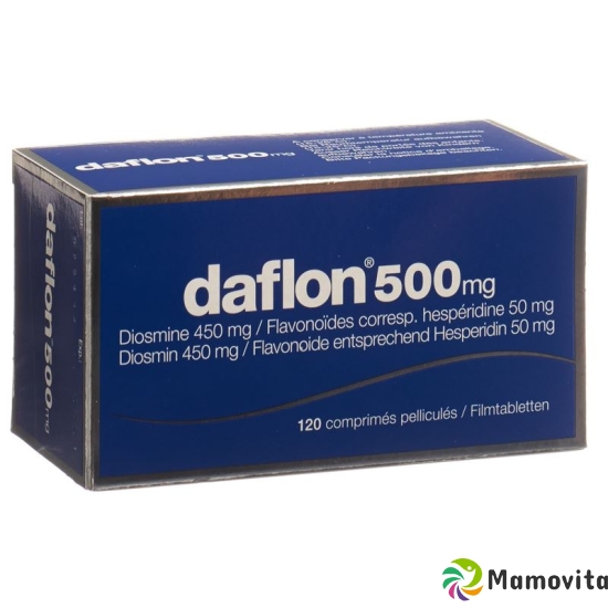 Daflon Filmtabletten 500mg 120 Stück buy online