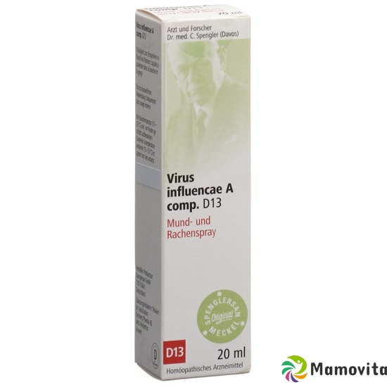 Spenglersan Virus Infl A Comp D 13 Rachenspr 20ml buy online