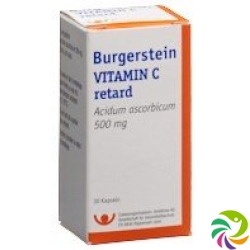 BURGERSTEIN Vitamin C Ret capsules 500 mg