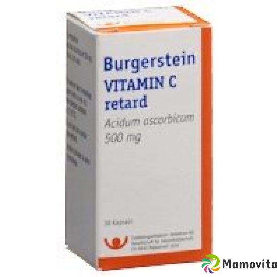 BURGERSTEIN Vitamin C Ret capsules 500 mg buy online