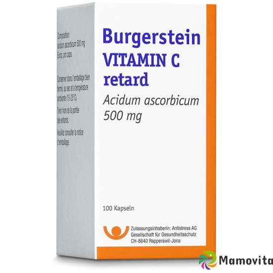 BURGERSTEIN Vitamin C Ret capsules 500 mg buy online