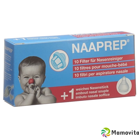 Naaprep Filter nose cleaner 10 pieces + 1 nose piece buy online