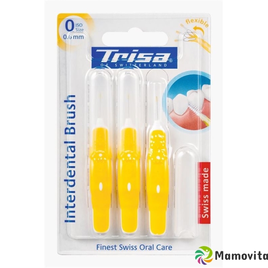 Trisa Interdental Brush Flexible 0.6mm Iso 0 3 Stück buy online