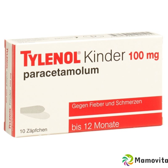 Tylenol 100mg 10 Zäpfchen buy online