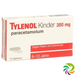 Tylenol 350mg 10 Zäpfchen