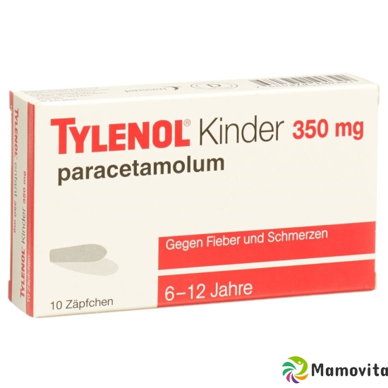 Tylenol 350mg 10 Zäpfchen buy online