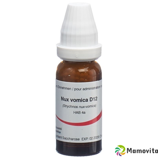 Omida Nux Vomica Globuli D 12 14g buy online