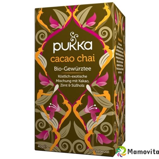 Pukka Cacao Chai Tee Bio Beutel 20 Stück buy online