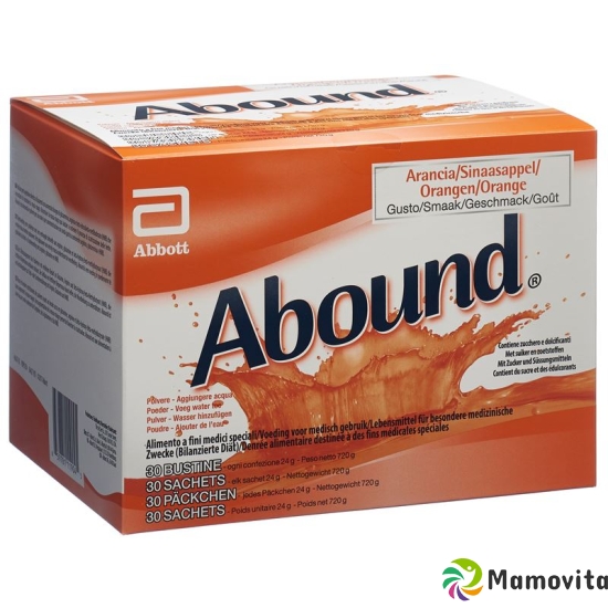 Abound Pulver Orange 30 Beutel 24g buy online