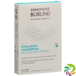 Boerlind Hyaluron Augenpads mit Sofort-Effekt 6 Stück