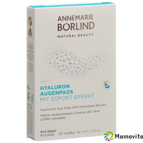 Boerlind Hyaluron Augenpads mit Sofort-Effekt 6 Stück buy online