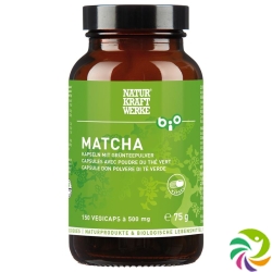 Naturkraftwerke Matcha Kapseln Grünteepulver 75g