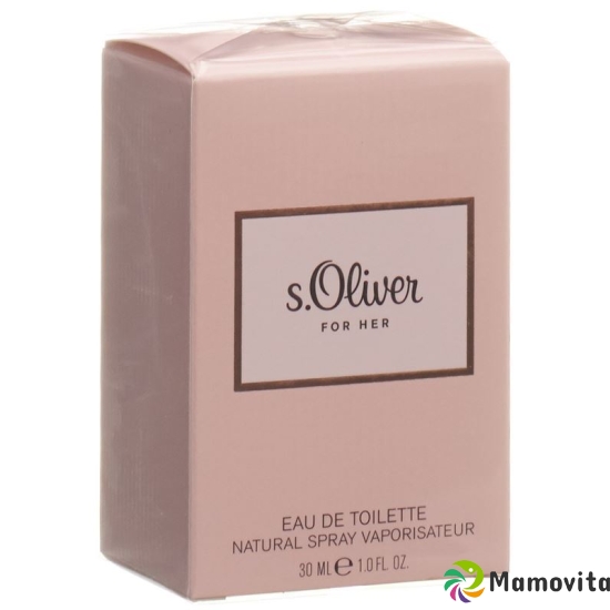 S Oliver For Her Eau de Toilette Natural Spray 30ml buy online