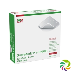 Suprasorb P+phmb Schaumverband 10x10cm 10 Stück