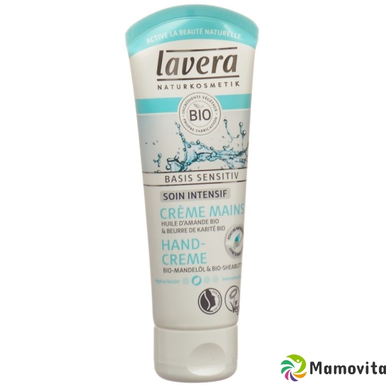 Lavera Handcreme Intensiv Basis Sensitiv Tube 75ml buy online