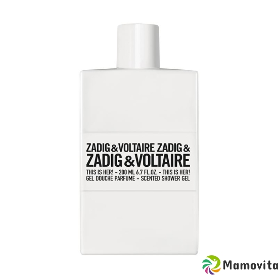 Zadig&v This Is Her! Shower Gel 200ml buy online