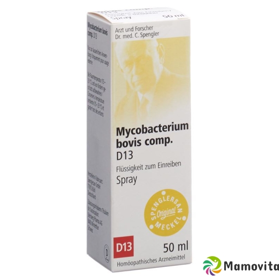 Spenglersan Mycobacter Bovis Comp D 13 Spray 50ml buy online