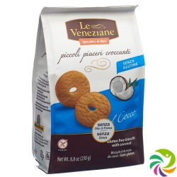 Le Veneziane Biscuits Kokosnuss Glutenfrei 250g