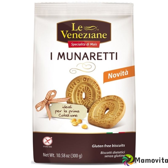 Le Veneziane Biscuits Munaretti Glutenfrei 300g buy online